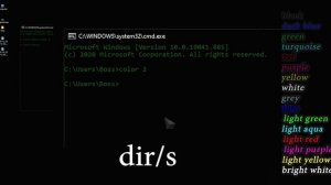 как разыграть учителя информатики или как сделать хакерские бегущие строки в cmd за 30 секунд