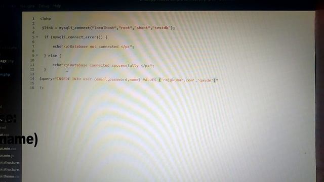 #2 | Insert data into database with PHP MySQL | смотреть онлайн