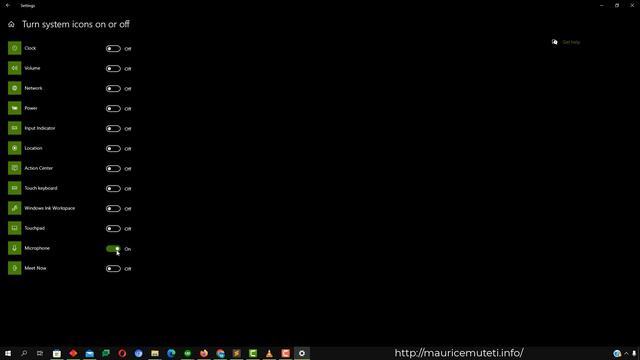 How To Show Microphone Icon On Taskbar On Windows 10 смотреть онлайн