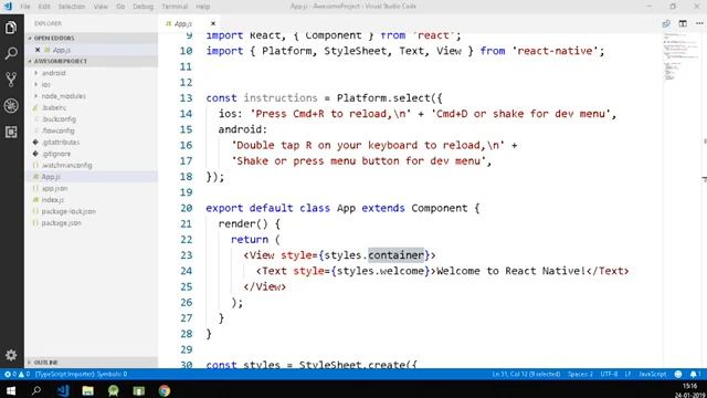 Training Session on Designing Digital Solution: Overview of React Native – Module 1 смотреть онлайн