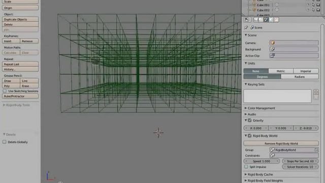 Тест физики в Blender 3D смотреть онлайн