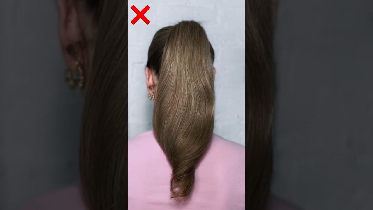 Как сделать объемный хвост #лайфхакдлядевушек #прическахвост #объемныйхвост #объемволос смотреть онлайн