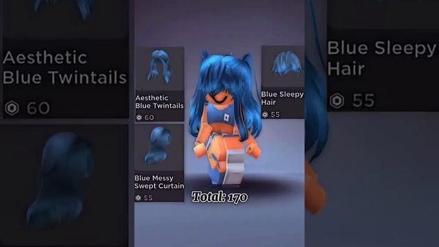 Roblox random hair combos #roblox #shorts смотреть онлайн