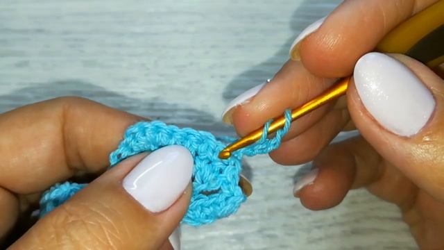 Красивый узор крючком - солнышко смотреть онлайн