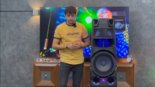 Sony MHC V83D High-Power Party Speaker | Salambaba смотреть онлайн