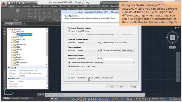 Import OpenStreetMap data into AutoCAD drawings - Spatial Manager Blog смотреть онлайн