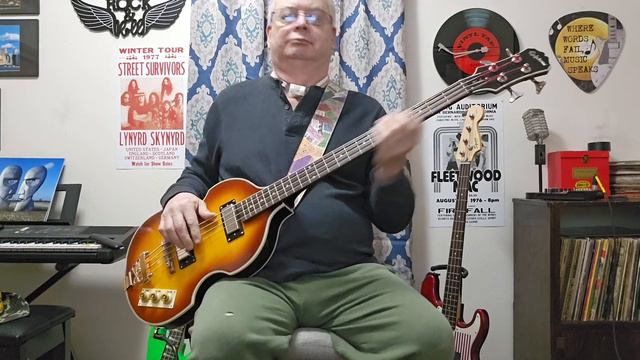 All My Lovin' Bass Cover смотреть онлайн