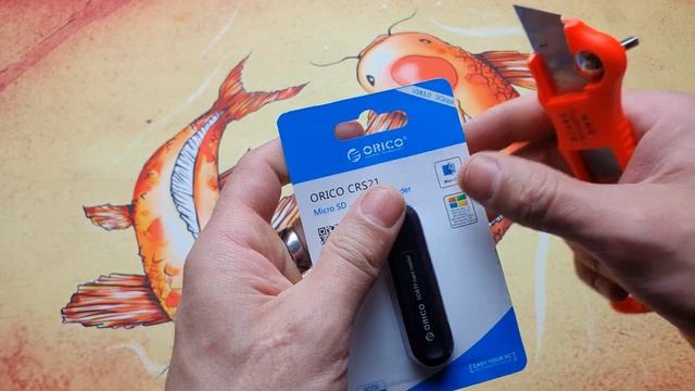 MicroSD флешка и MicroSD&SD USB 3.0 картридер Orico