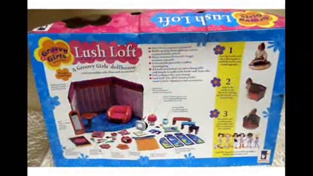 Rare Vintage Groovy Girls Lush Loft Groovy Girls Dollhouse смотреть онлайн
