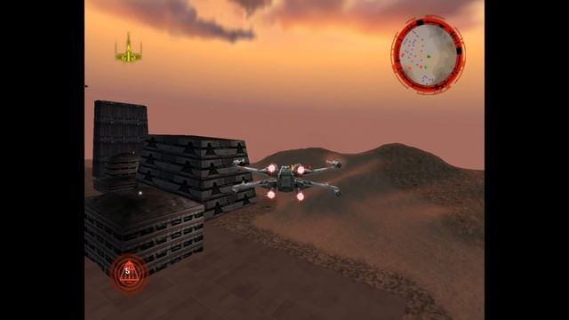 Incoming TIE FIGHTERS! - STAR WARS Rogue Squadron 3D смотреть онлайн