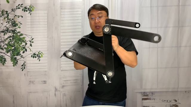 Adjustable Aluminum Scissor Legs Laptop Stand смотреть онлайн