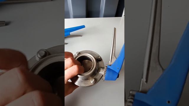 Ручка для затвора дискового нержавеющего многопозиционная Dn 40 65 | TRiNOX | #aisi304 #затвор смотреть онлайн