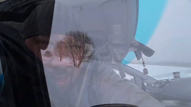 Замело снегом! Такого я не помню! Попытка проехать в деревню. смотреть онлайн