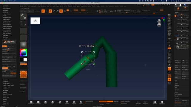 Blue Stone Ring / Jewelry Design / ZBrush Timelapse / Aleksandr Platonychev смотреть онлайн