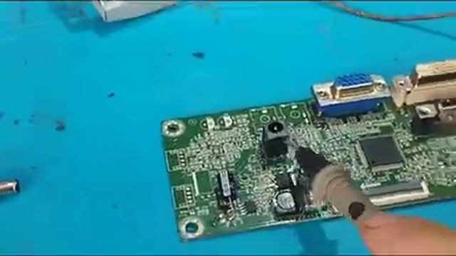 Монитор ACER HA220Q. Не включается по входу питания КЗ смотреть онлайн