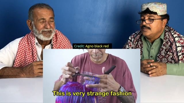 Villagers React To Hair Color Transformation, Colorful Transformation смотреть онлайн