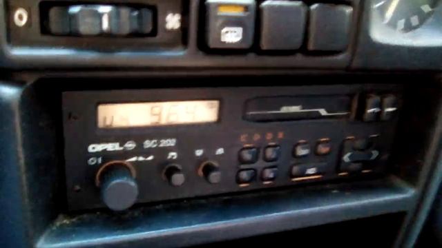 Opel sc202 (1992 Blaupunkt for Opel Radio Work) смотреть онлайн
