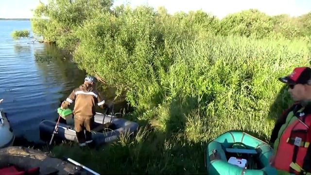 Соревнования по спиннинговой ловли с лодки на о.Уткуль 2019. смотреть онлайн