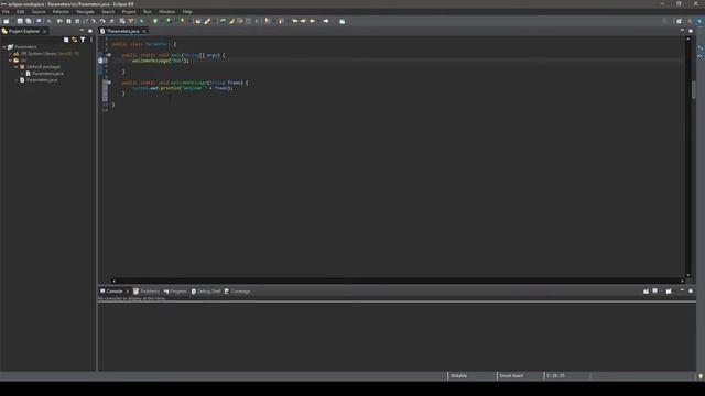 Java Tutorials - 19 Methods in Detail (Parameters) смотреть онлайн