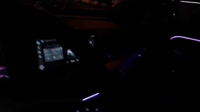 Changan UniT ambient light (атмосферная подсветка) смотреть онлайн