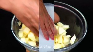 Яблочный САХАРНЫЙ ПИРОГ Тает во рту Нежнее любого торта Люда Изи Кук выпечка с яблоками apple pie