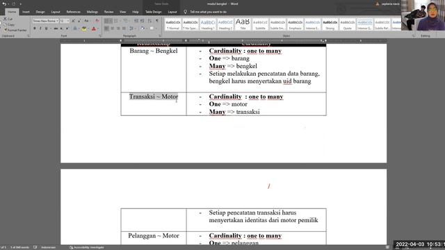 [SBD] Identifikasi Relathionship, Cardinality, dan ERDish смотреть онлайн