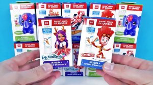 ШОК! СВИТ БОКСЫ С ЗУБНОЙ ПАСТОЙ! Фиксики, Enchantimals, Машинки ИГРУШКИ Sweet Box Surprise unboxing