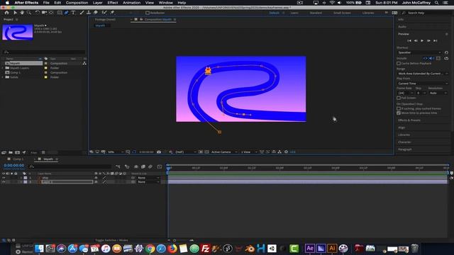 After Effects Keyframes and Motion Paths смотреть онлайн