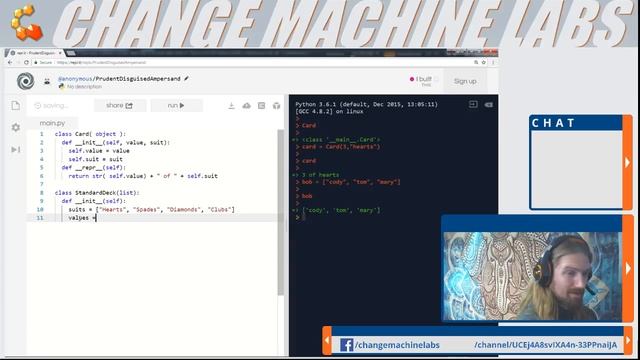 Building a Poker Game in Python 1/3: Building a Deck смотреть онлайн