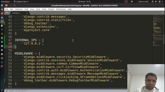Dica #08 - Conhecendo o Django Debug Toolbar смотреть онлайн