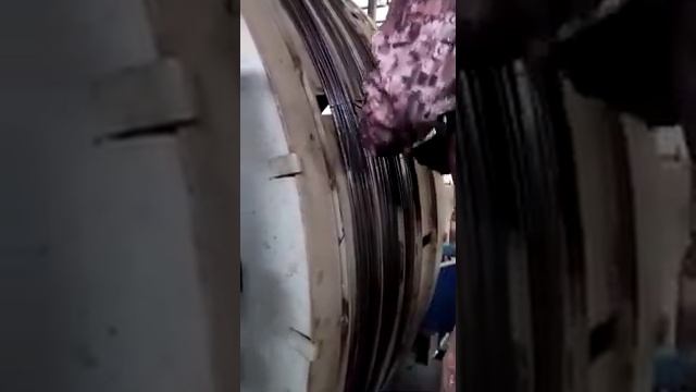 Линия формирования пучков высокопрочной проволоки ч. 9