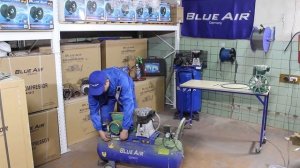 Натяжение ремня в ременном компрессоре