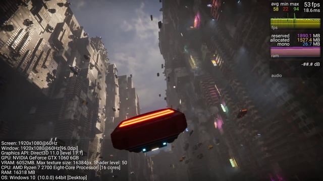 Unity Megacity Demo (GDC 2019 Release) смотреть онлайн