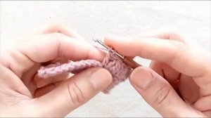 Шишечки из столбиков с накидом    Вязание крючком