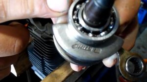 Качественная сборка неоригинальной  ЦПГ Stihl MS 180 Часть 1