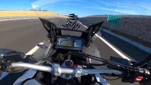 4K Yamaha Süper Tenere 1200 0-100 acceleration.