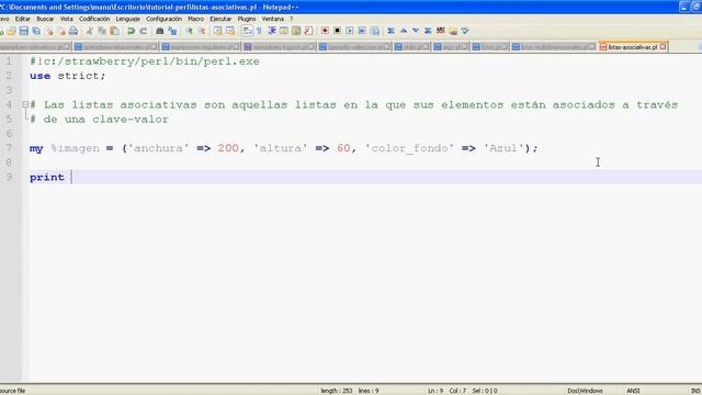 Tutorial de Perl parte 13 - Arrays: lista asociativa (hash) смотреть онлайн