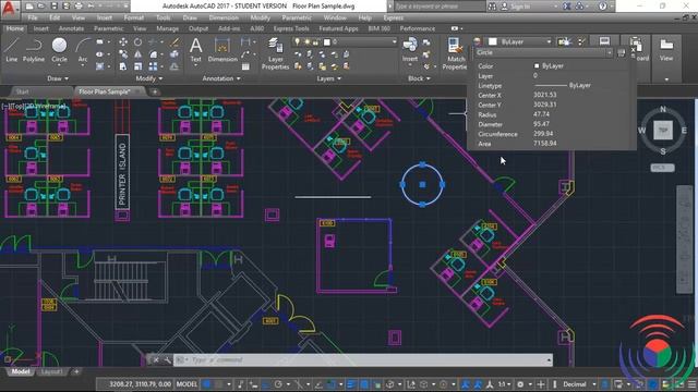 Autodesk AutoCAD: How to use Quick Properties and Clean Screen Command in Autodesk AutoCAD смотреть онлайн