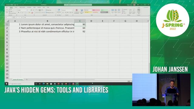 J-Spring 2022: Johan Janssen - Java’s Hidden Gems: Tools and Libraries смотреть онлайн