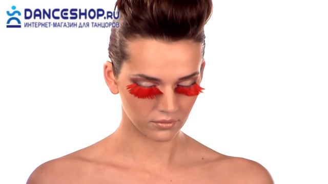 Ресницы красные перья BL605 смотреть онлайн
