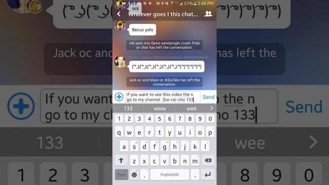 Public chat on Undertale Amino смотреть онлайн