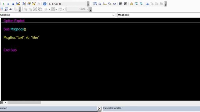 VBA Excel (darija): Msgbox (1) смотреть онлайн