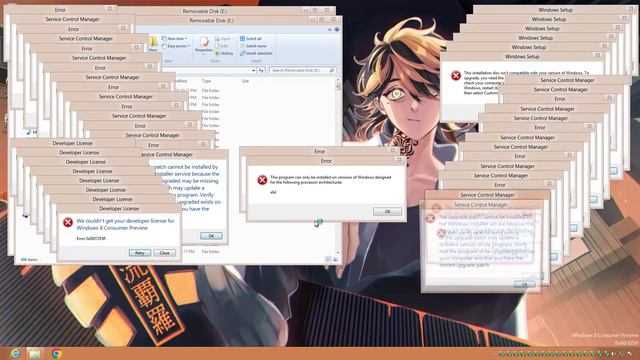 Windows 8 Consumer Preview Crazy Error | 1080p60 смотреть онлайн