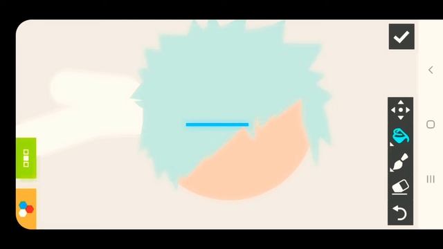 Как сделать волосы в Рисуем мультфильмы 2