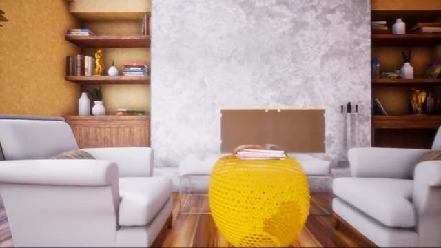 Комната с камином. смотреть онлайн