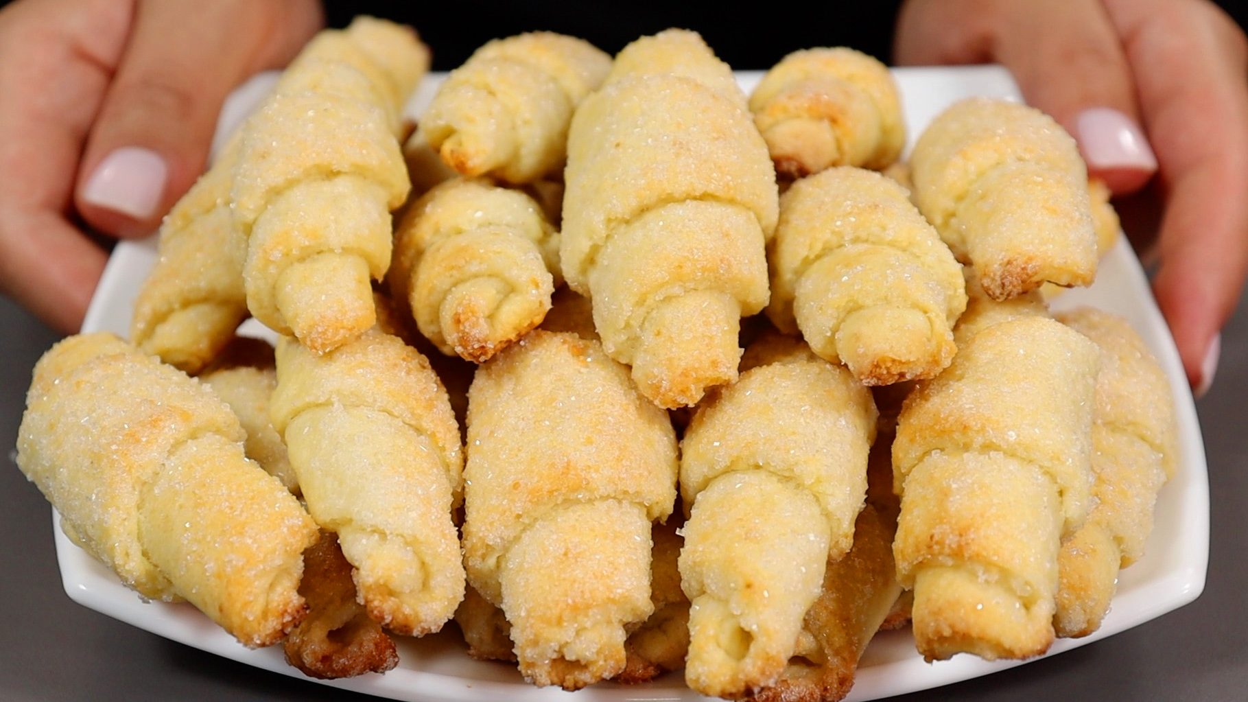 Лёгкий Рецепт ТВОРОЖНОГО Печенья! ? Печенье из ТВОРОГА "Рогалики" – вкусное и нежное! смотреть онлайн