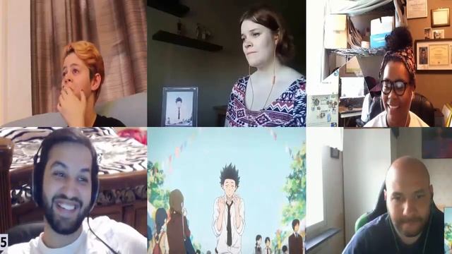 Koe no Katachi "A Silent Voice" - "Ending Scene" Reaction Compilation смотреть онлайн