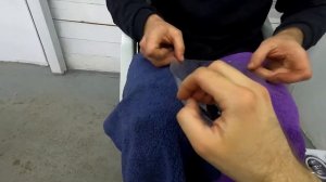 Бронирование диодных противотуманок в плёнку