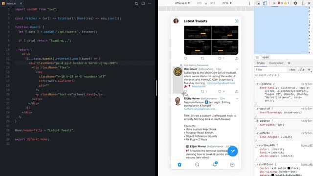 Building a Twitter Clone with Tailwind CSS and Next.js смотреть онлайн
