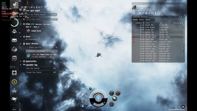 Steam Deck Gameplay Eve Online - Steam OS